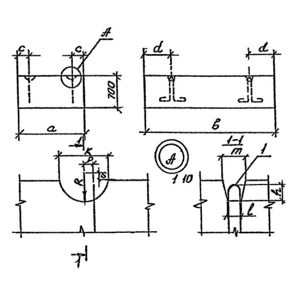 Большое фото товара - Ф 9-302 (шифр 2119рч). Вариант №1