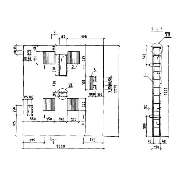 Большое фото товара - ПЛ 63-20-23-2-1. Вариант №1