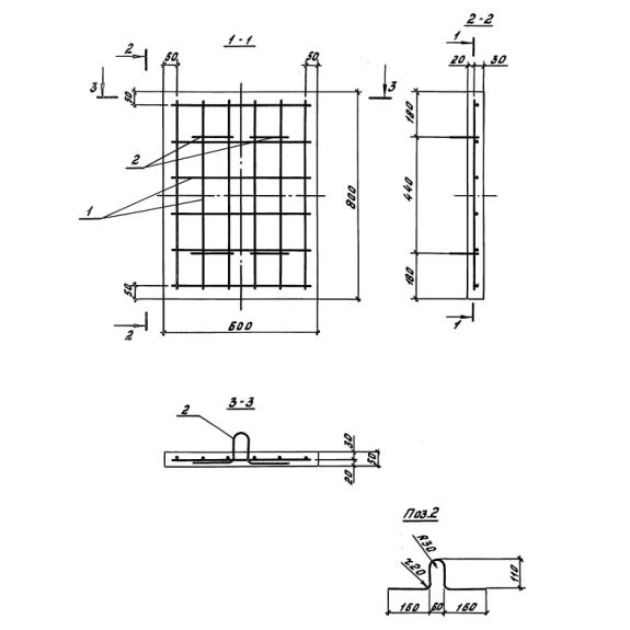 Большое фото товара - Л 3 (3.501.1-160). Вариант №1
