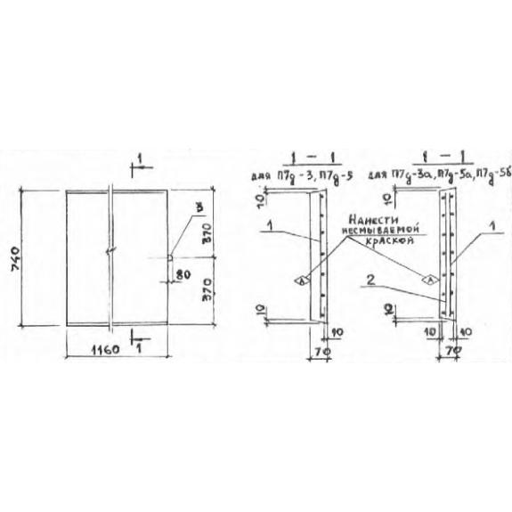 Большое фото товара - П 7д-5 а. Вариант №1