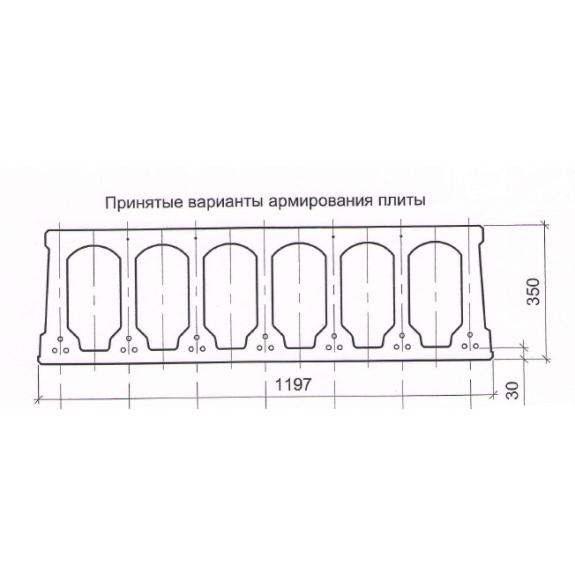 Большое фото товара - ПБ 3,5-156-12-9 к7. Вариант №1