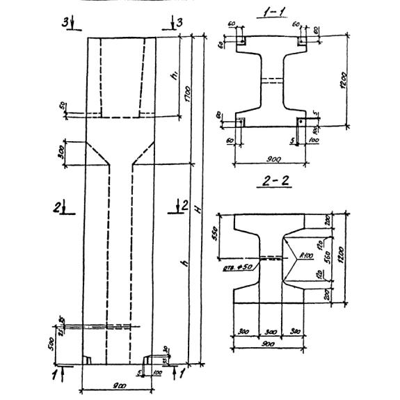 Большое фото товара - ВБ 9-12-27-3. Вариант №1