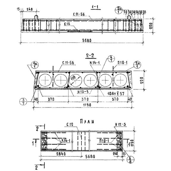Большое фото товара - ПК 6-57-12 АтV (1.141-10). Вариант №1