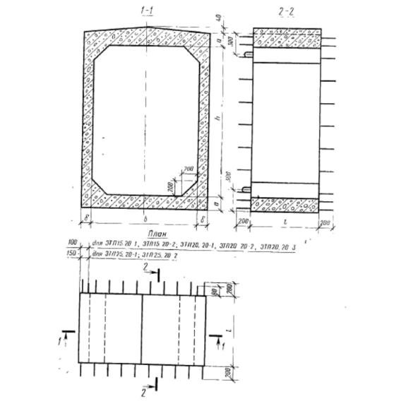 Большое фото товара - ЗТП 25-20-2. Вариант №1