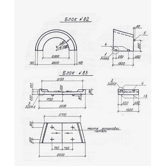 Большое фото товара - Блок 82 (коническое звено R-1,0). Вариант №1
