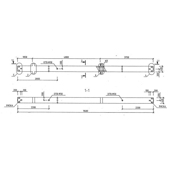 Большое фото товара - 2КСД 48-3-36-4. Вариант №1
