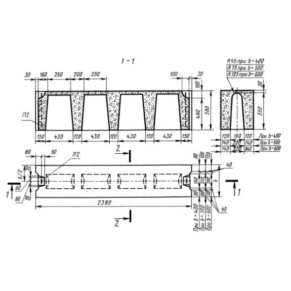 Большое фото товара - ФБП 24-5-6 п. Вариант №1